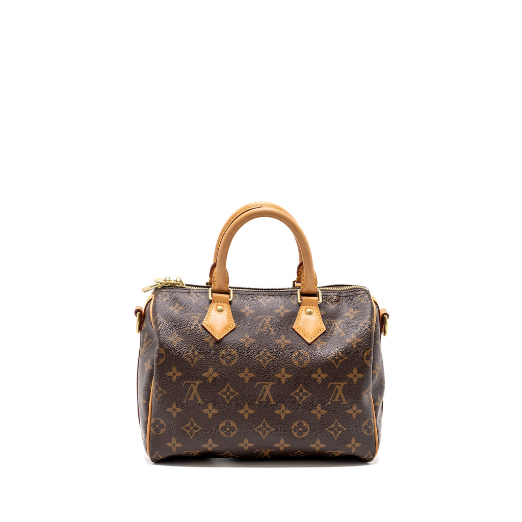 LOUIS VUITTON SPEEDY  BANDOULIERE 25 MONOGRAM CANVAS GHW