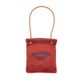 HERMES ALINE GROOMING BAG CANVAS ROUGH/GOLD SHW