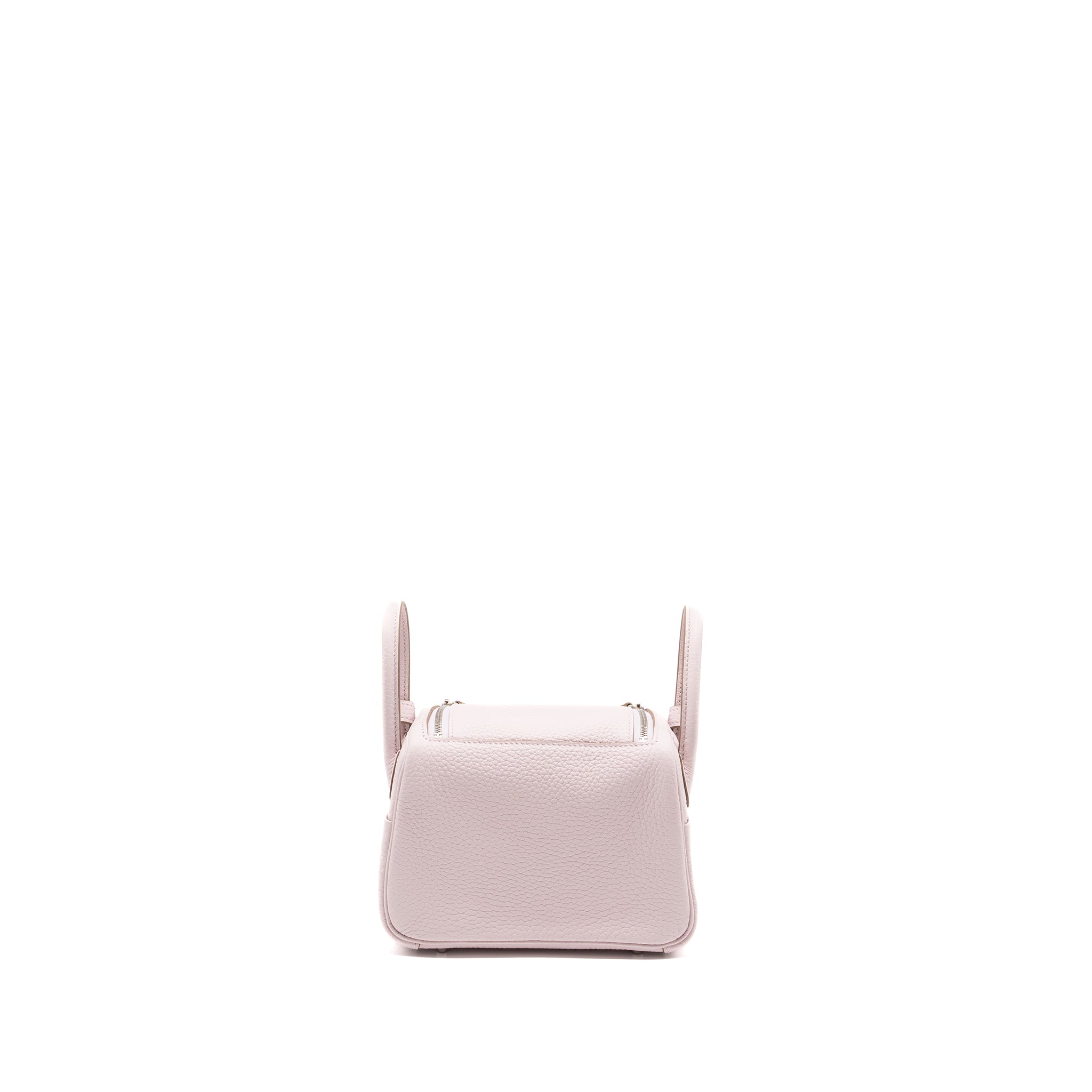 HERMES MINI LINDY CLEMENCE MAUVE PALE SHW