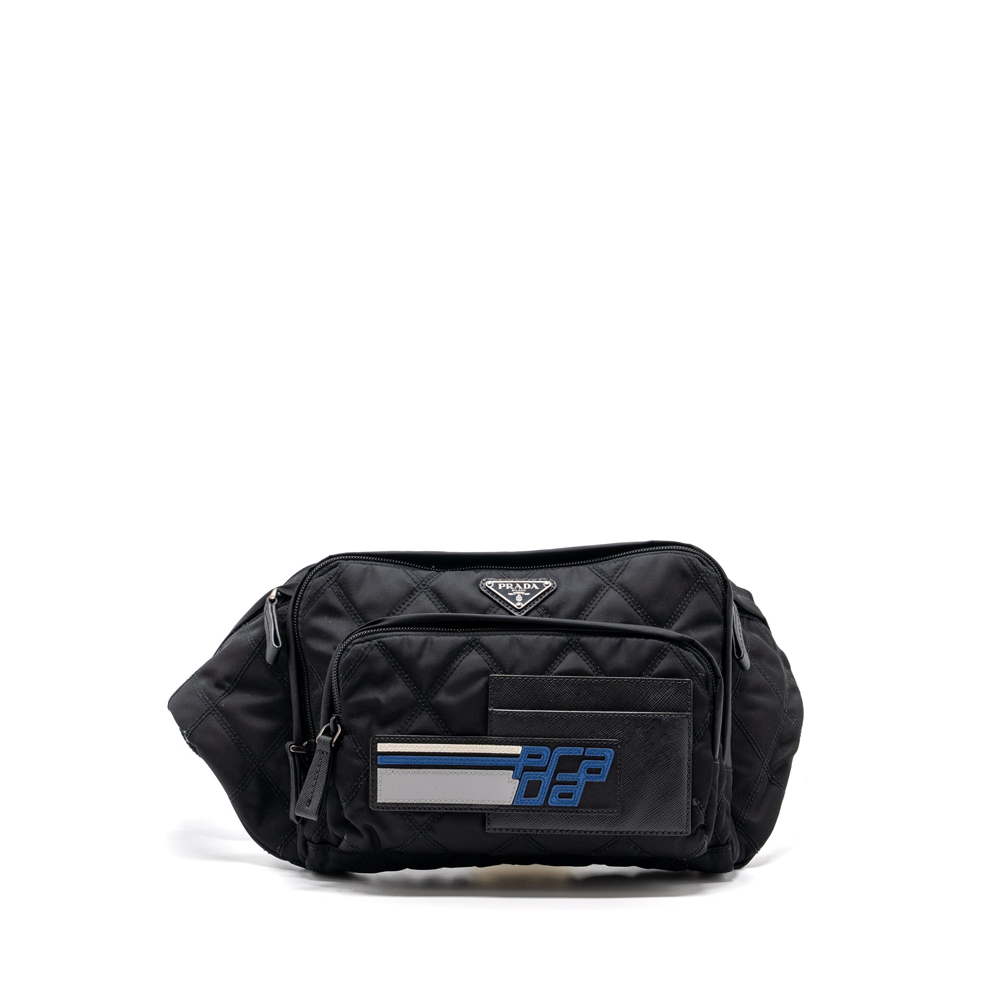 PRADA BUM BAG NYLON BLACK SHW