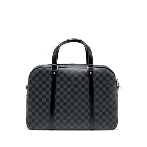 LOUIS VUITTON BRIEFCASE/DOCUMENT BAG DAMIER GRAPHITE CANVAS BLACK SHW