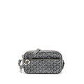 GOYARD CAP VERT PM CROSSBODY BAG GOYARDINE CANVAS/LEATHER GREY SHW