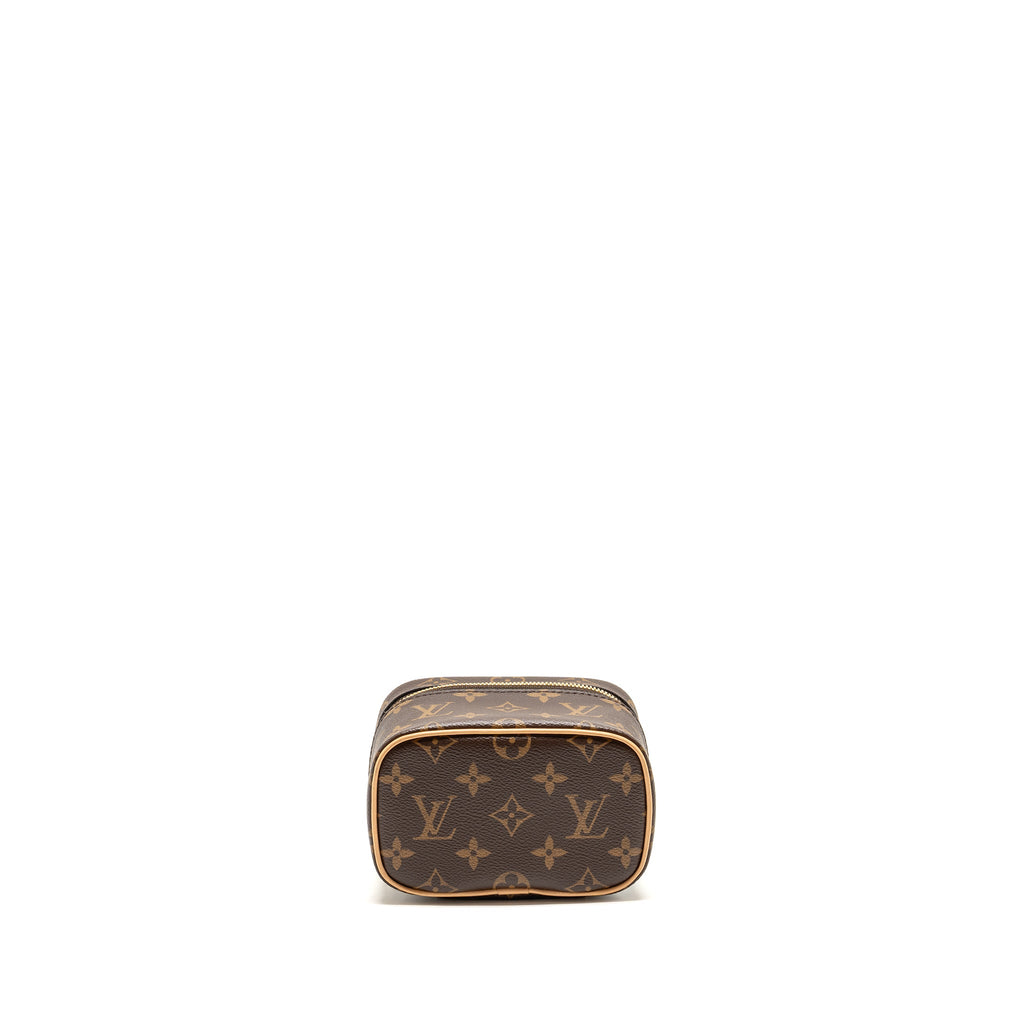 LOUIS VUITTON NICE NANO MONOGRAM CANVAS GHW
