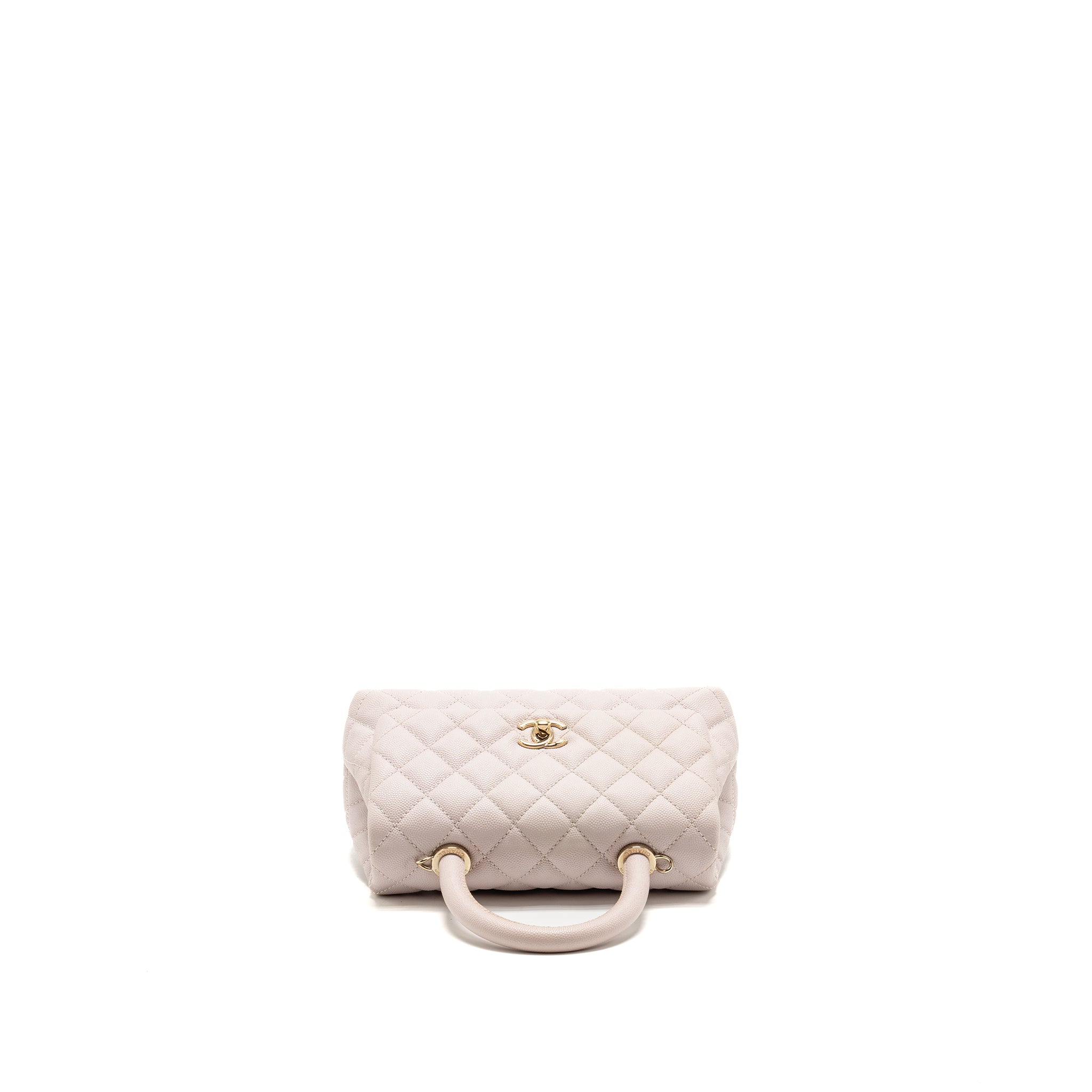 CHANEL SMALL COCO HANDLE CAVIAR LILAC LGHW
