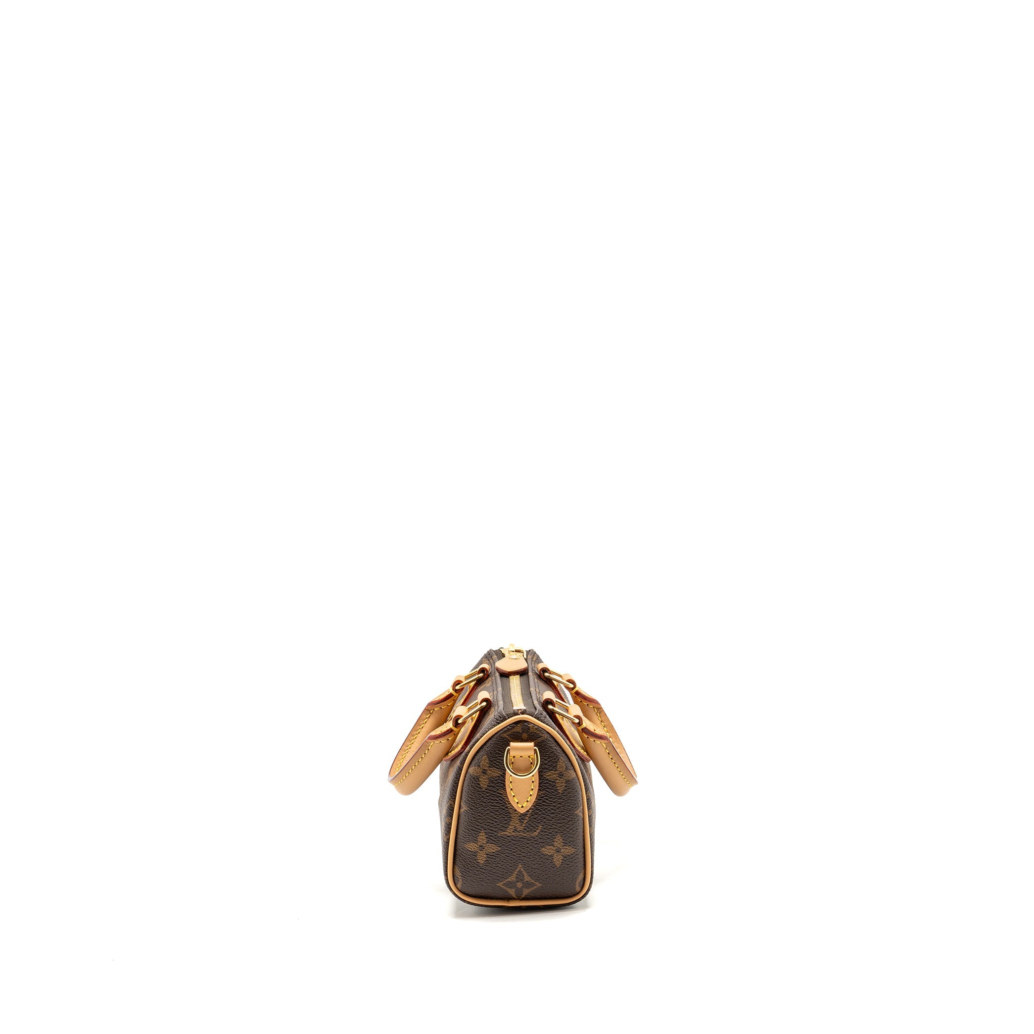 LOUIS VUITTON NANO SPEEDY MONOGRAM CANVAS GHW
