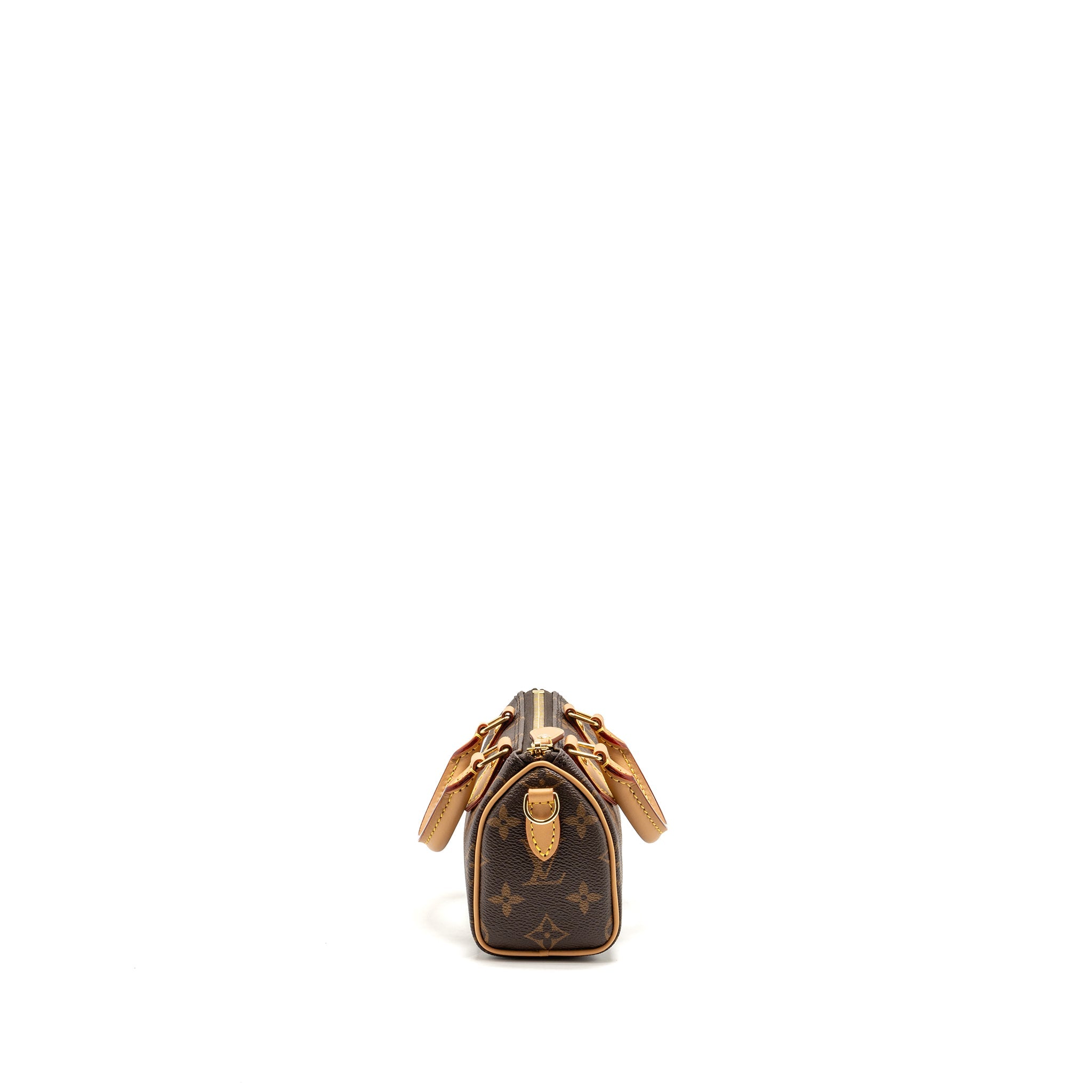 LOUIS VUITTON NANO SPEEDY MONOGRAM CANVAS GHW