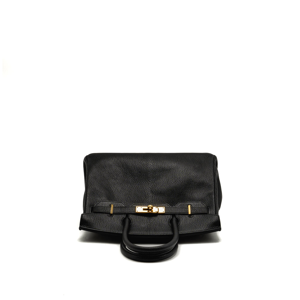 HERMES BIRKIN 30 CHÈVRE DE COROMANDEL BLACK GHW