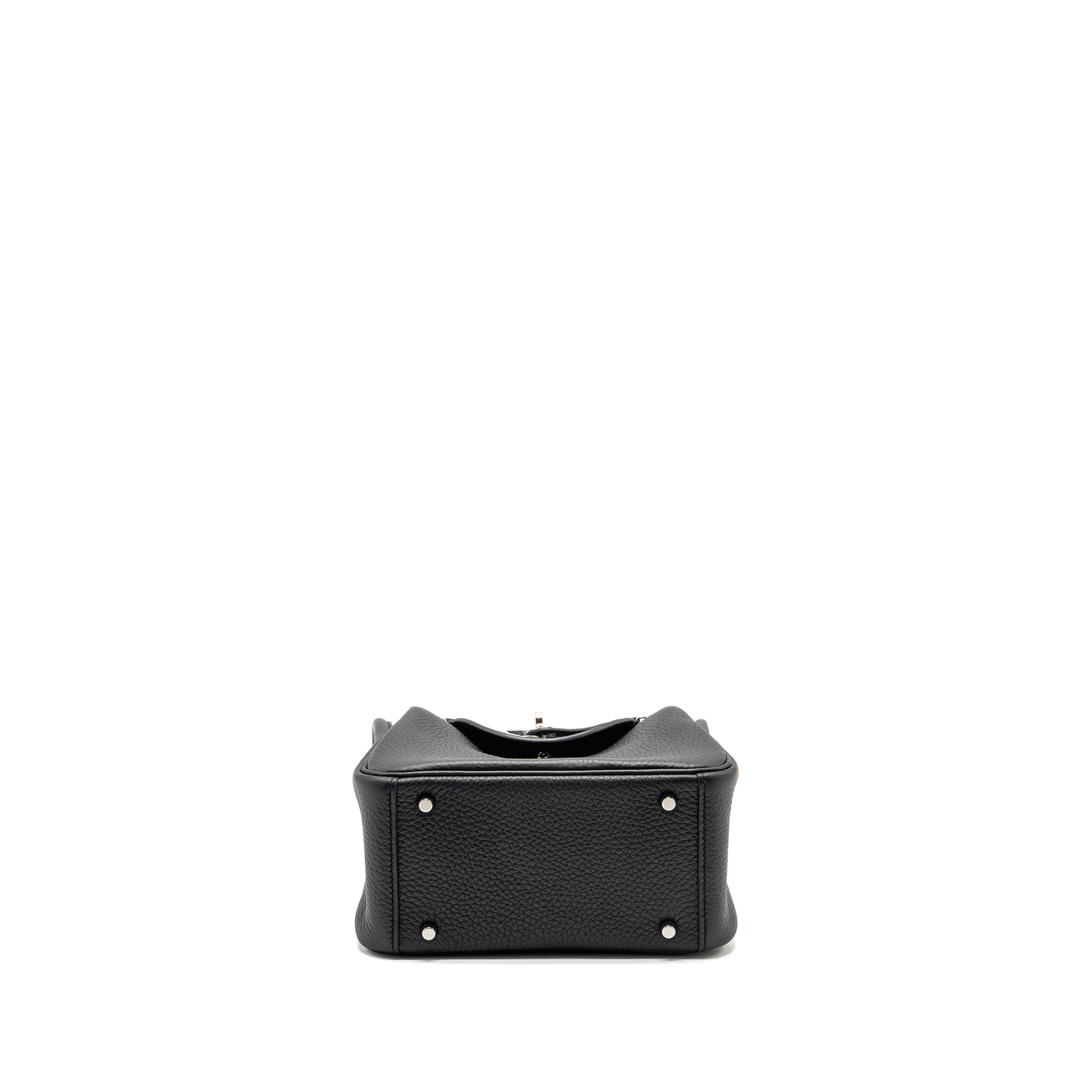 HERMES MINI LINDY II CLEMENCE BLACK SHW