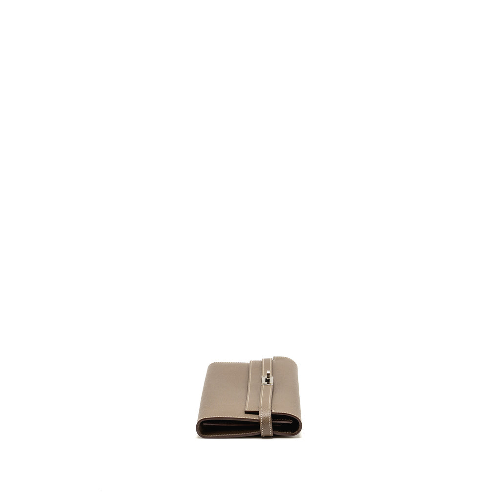 HERMES CLASSIC KELLY LONG WALLET EPSOM ETOUPE SHW