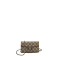 GUCCI SUPER MINI DIONYSUS CANVAS / SUEDE LEATHER BEIGE SHW