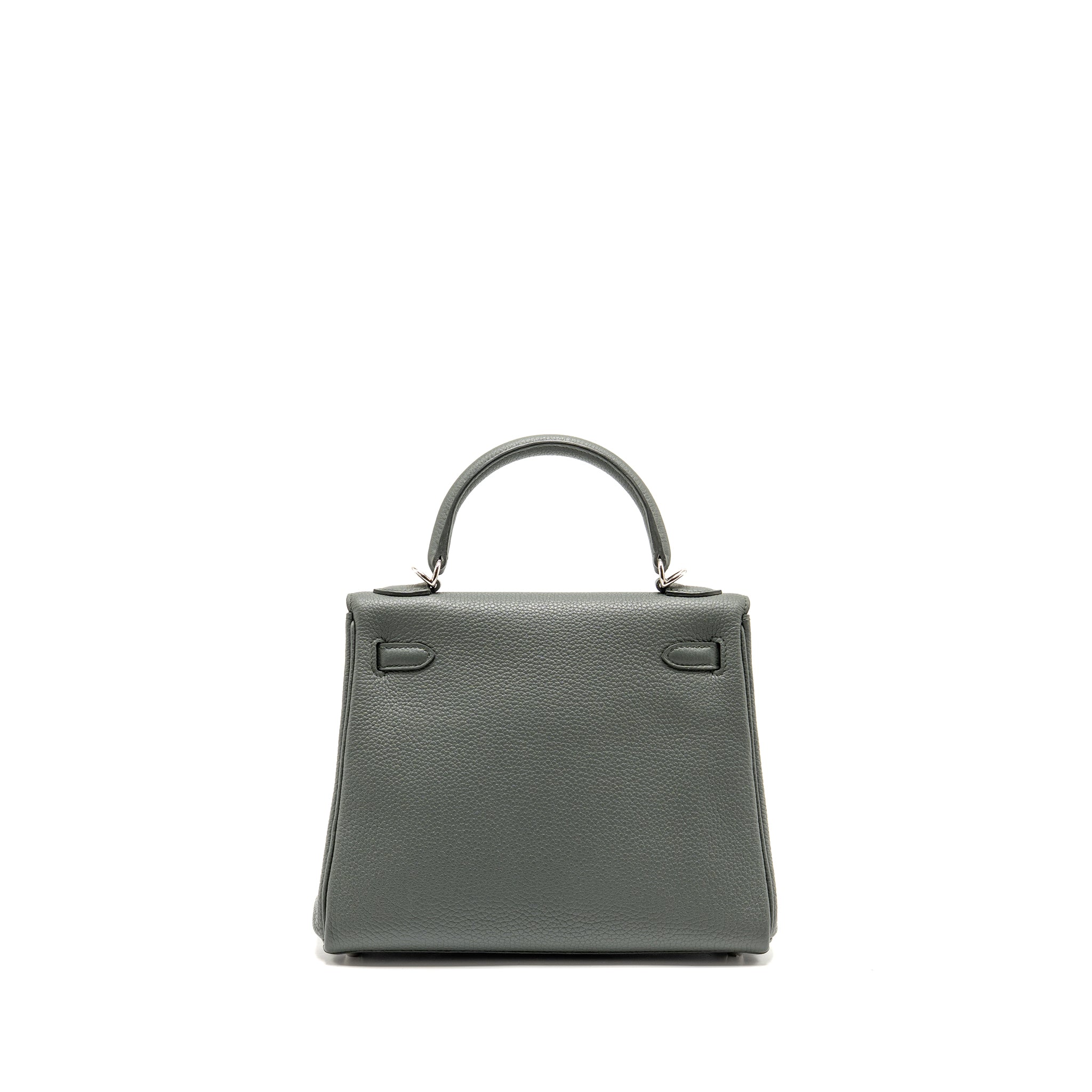 HERMES KELLY 25 TOGO VERT AMANDE SHW