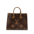 LOUIS VUITTON ONTHEGO MM MONOGRAM/MONOGRAM REVERSE CANVAS GHW