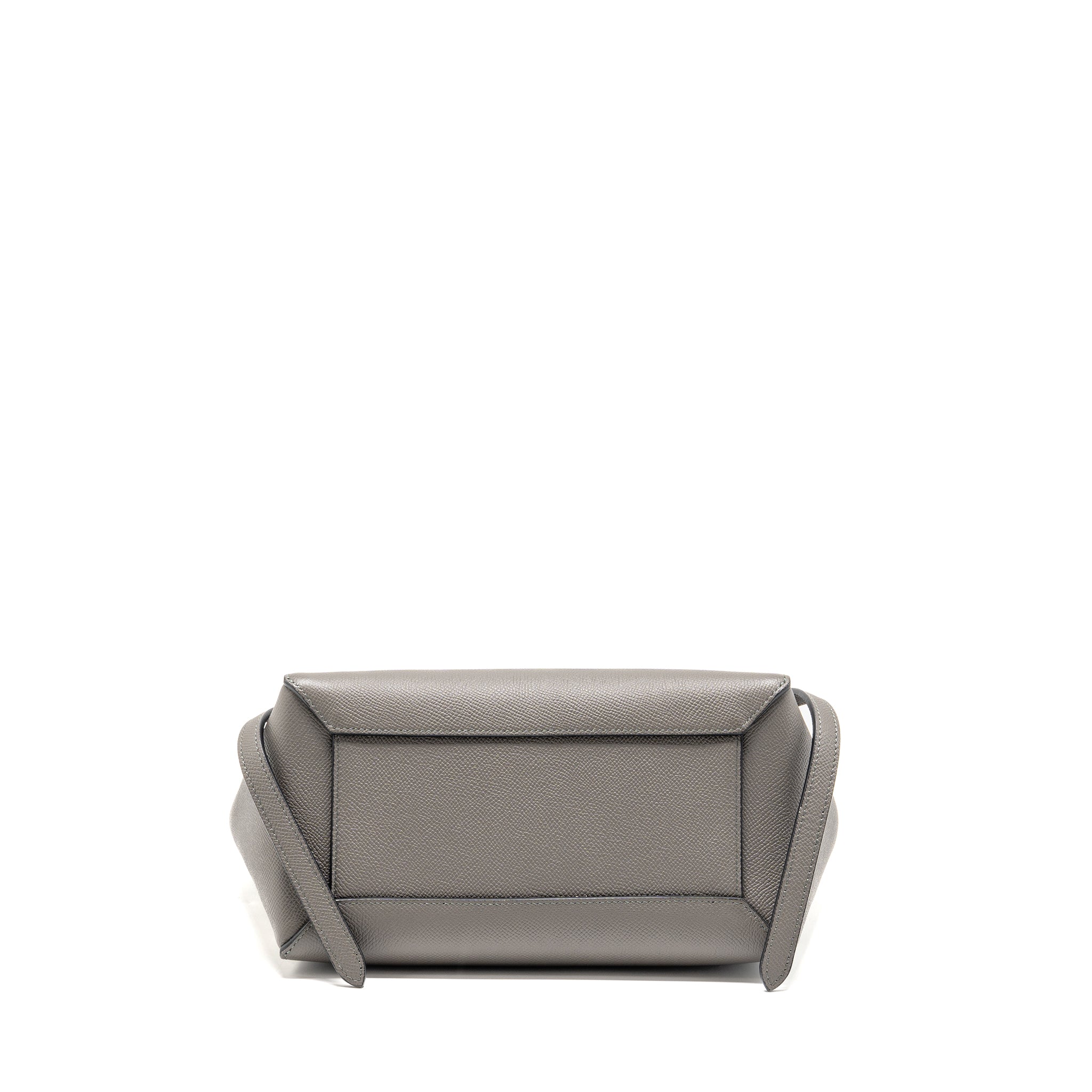 CELINE MICRO BELT BAG CALFSKIN DARK GREY GHW
