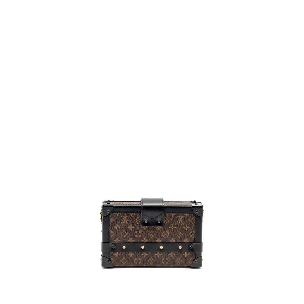 LOUIS VUITTON PETITE MALLE MONOGRAM CANVAS/SMOOTH CALFSKIN GHW