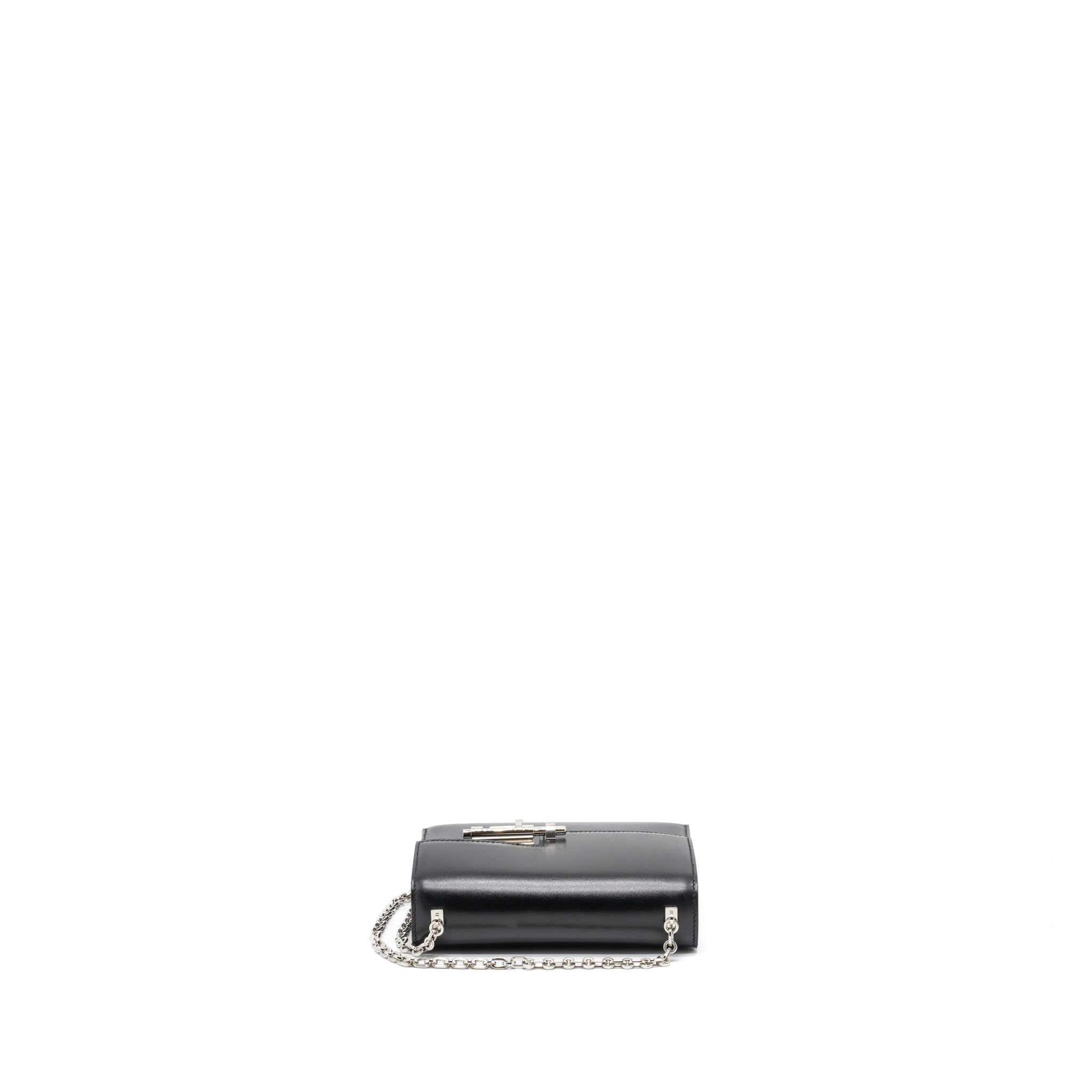 HERMES MINI VERROU BOX BLACK SHW
