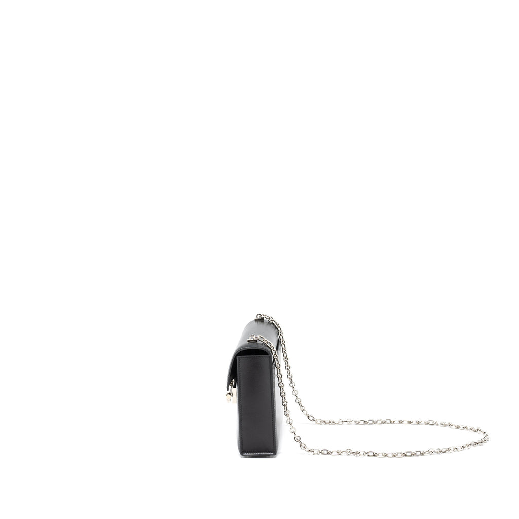 HERMES MINI VERROU BOX BLACK SHW