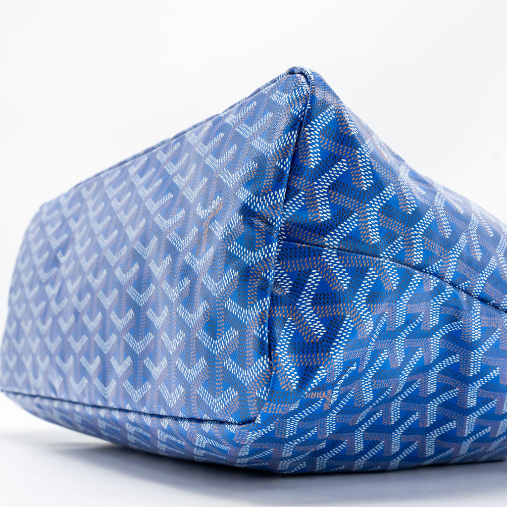 GOYARD BOHEME HOBO BAG GOYARDLINE CANVAS BLUE SHW