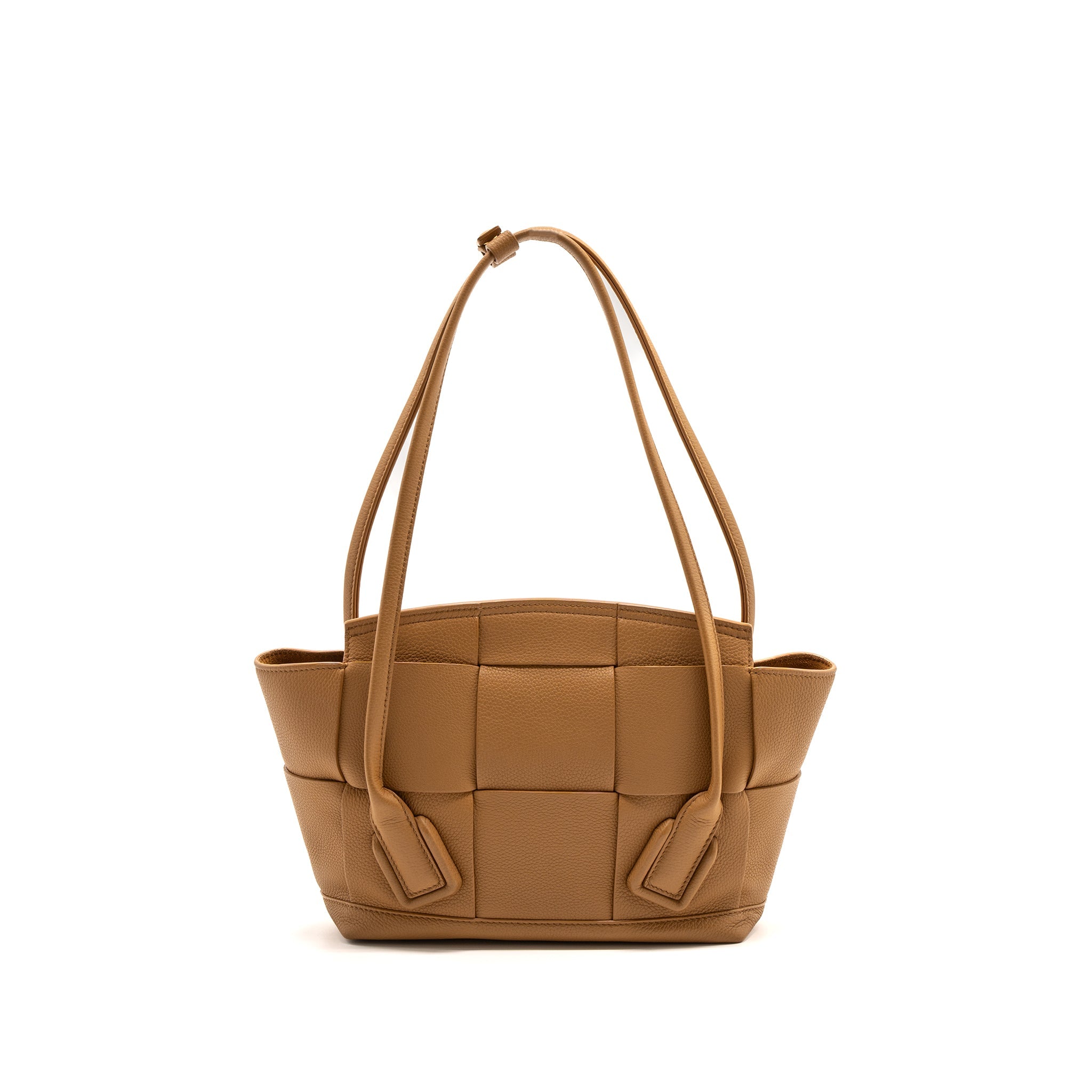 BOTTEGA VENETA SMALL ARCO BAG CALFSKIN WOOD GHW