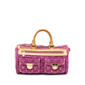 LOUIS VUITTON VINTAGE NEO SPEEDY MONOGRAM DENIM PINK GHW