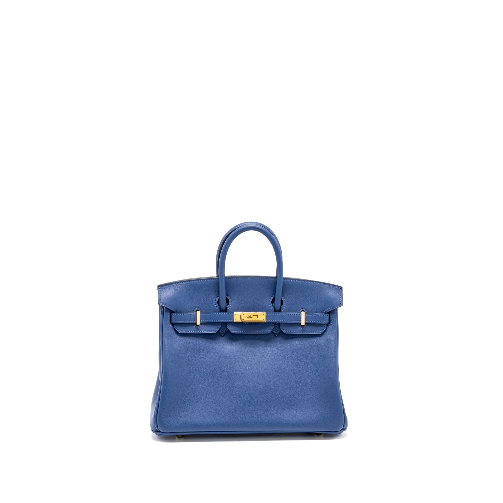HERMES BIRKIN 25 SWIFT BLUE BRIGHTON GHW