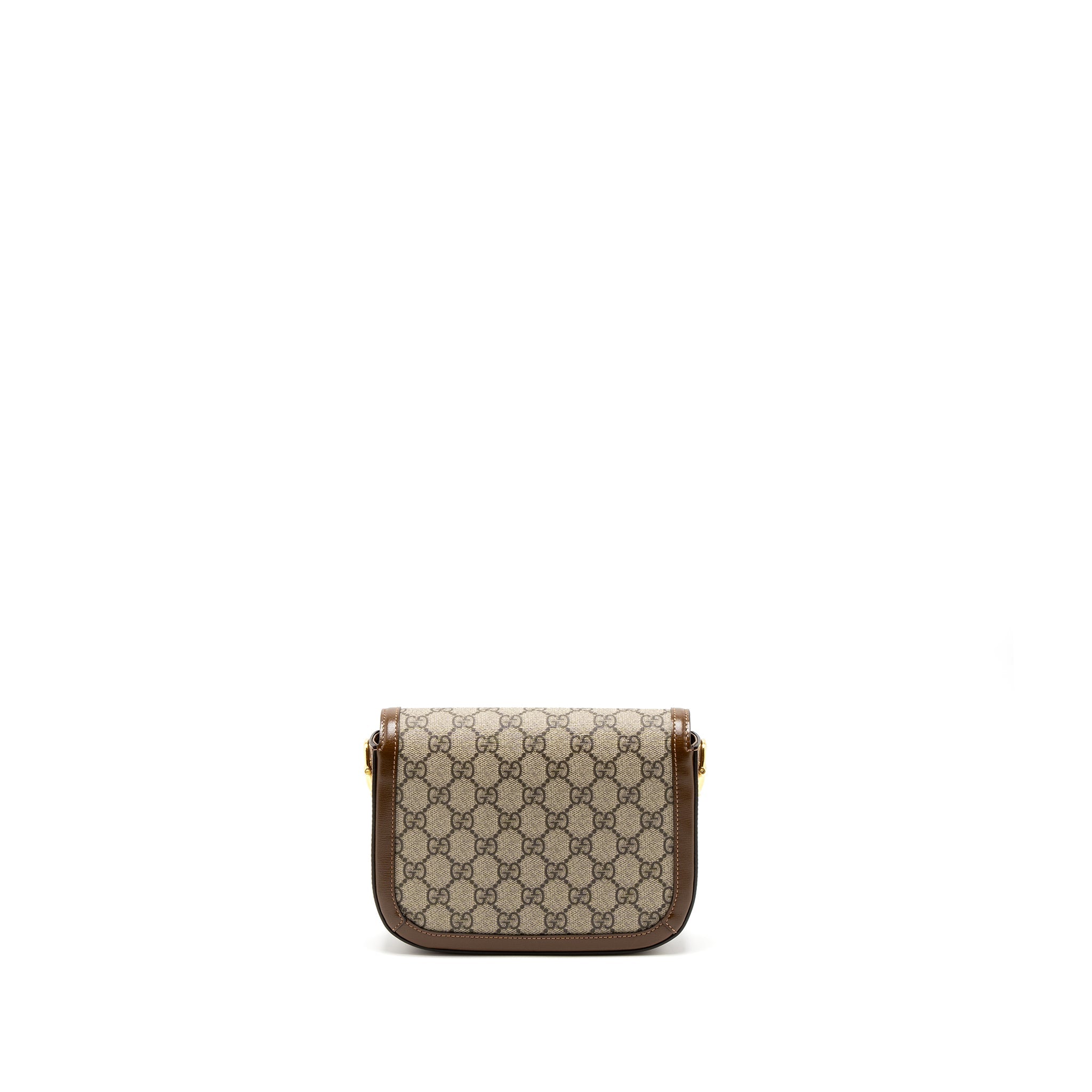 GUCCI HORSEBIT 1955 MINI BAG GG SUPREME CANVAS GHW