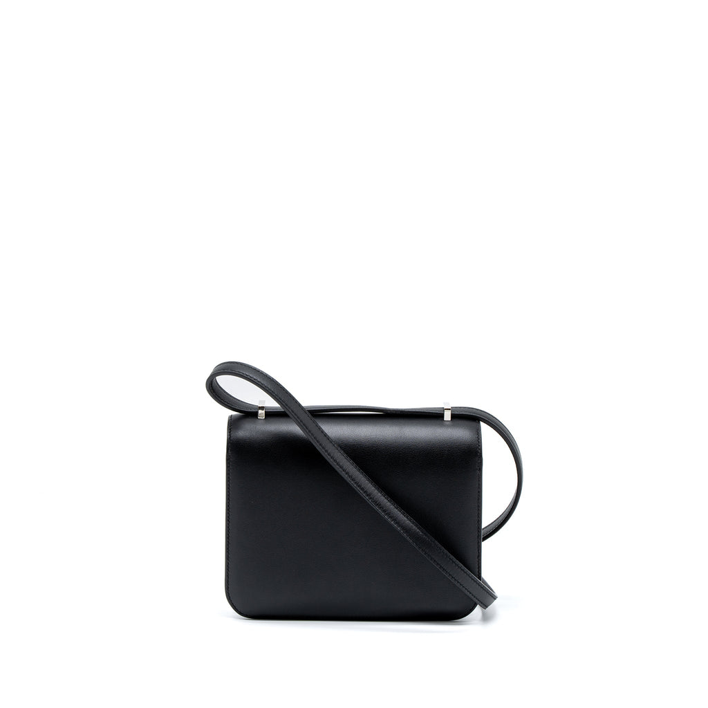 HERMES MINI CONSTANCE SWIFT BLACK SHW