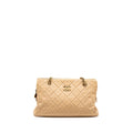 CHANEL SHOPPING TOTE CALFSKIN BEIGE GHW
