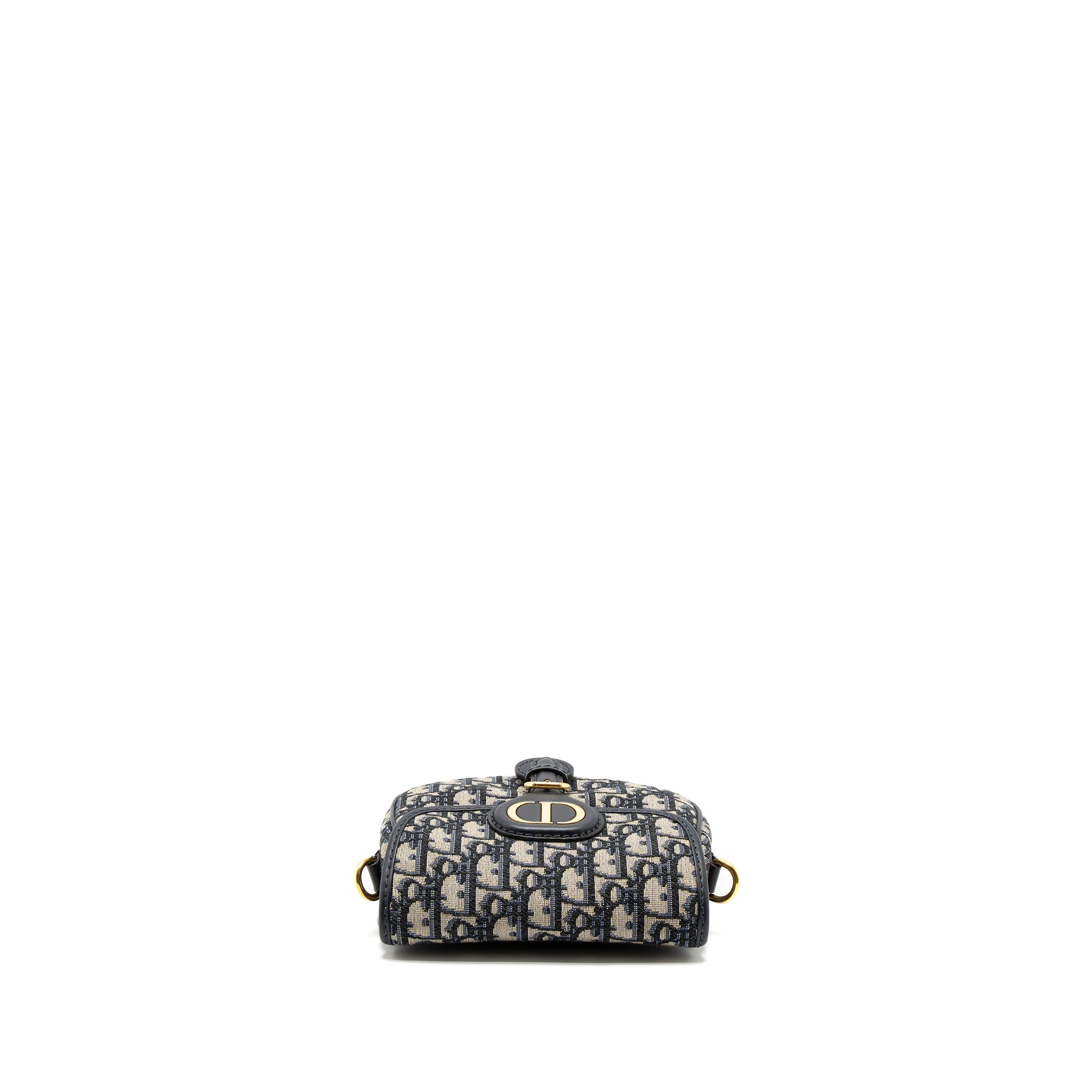 DIOR SMALL DIOR BOBBY BAG OBLIQUE JACQUARD BLUE/MULTICOLOUR GHW