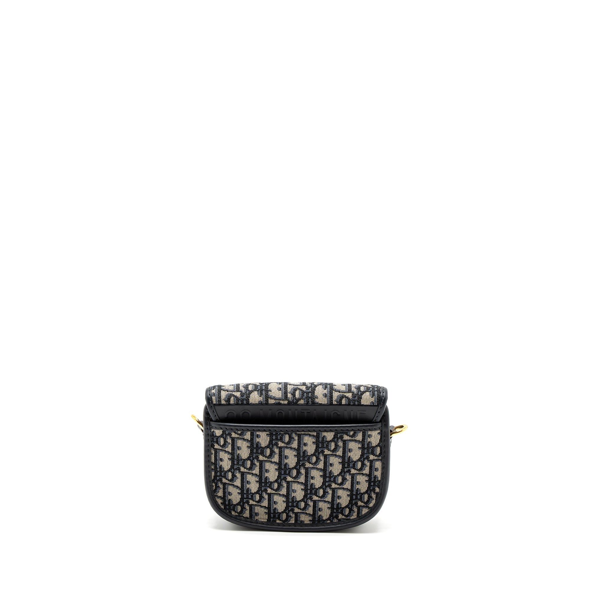 DIOR SMALL DIOR BOBBY BAG OBLIQUE JACQUARD BLUE/MULTICOLOUR GHW