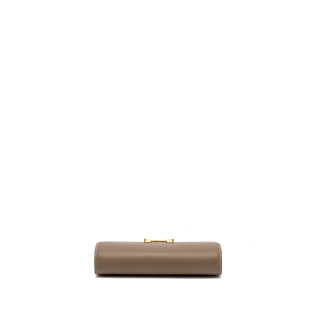 HERMES CLASSIC CONSTANCE TO GO EVERCOLOR ETOUPE GHW
