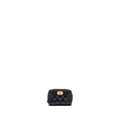CHANEL BOY ZIP CARD HOLDER CAVIAR BLACK GHW