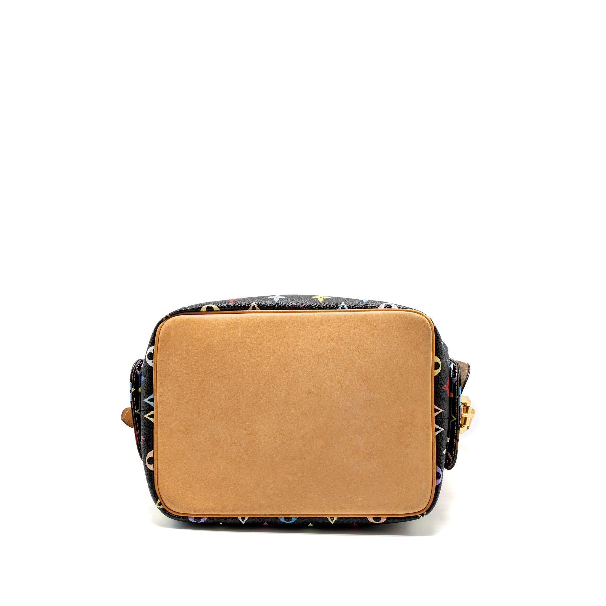 LOUIS VUITTON PETIT NOE MONOGRAM CANVAS BLACK/MULTICOLOUR GHW