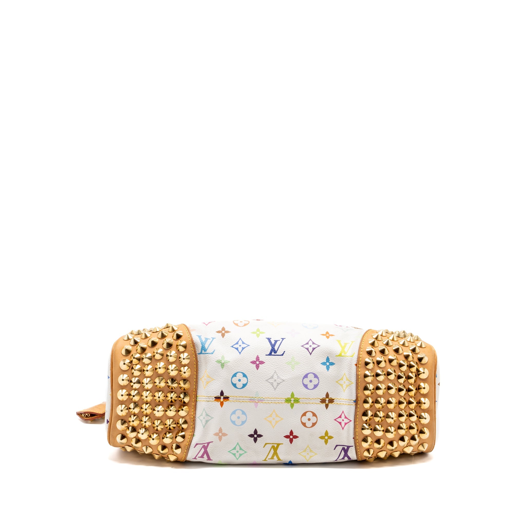 LOUIS VUITTON CHRISSIE SHOULDER BAG MONOGRAM CANVAS WHITE MULTICOLOUR GHW