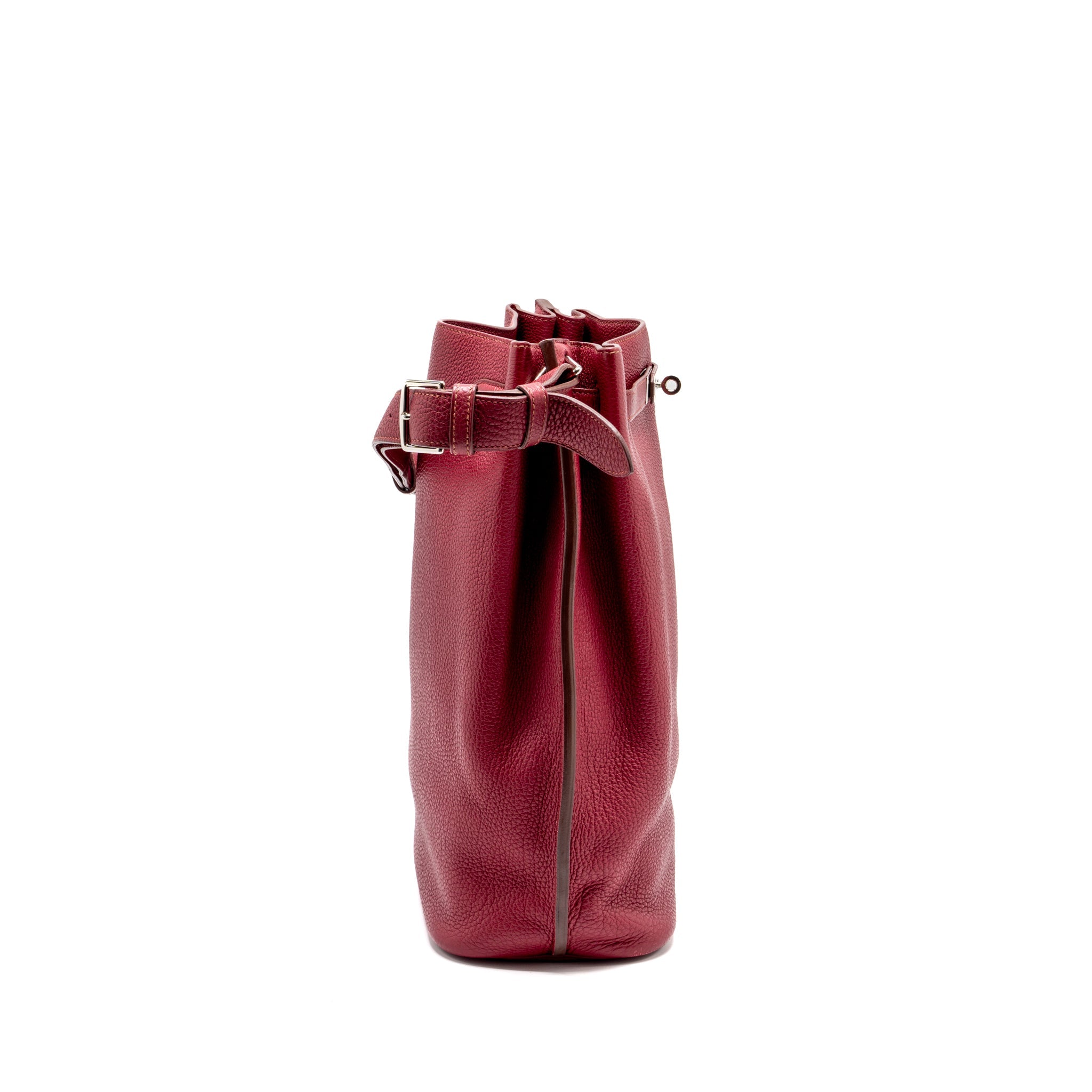 HERMES SO KELLY 26 CLEMENCE ROUGE GRENAT SHW