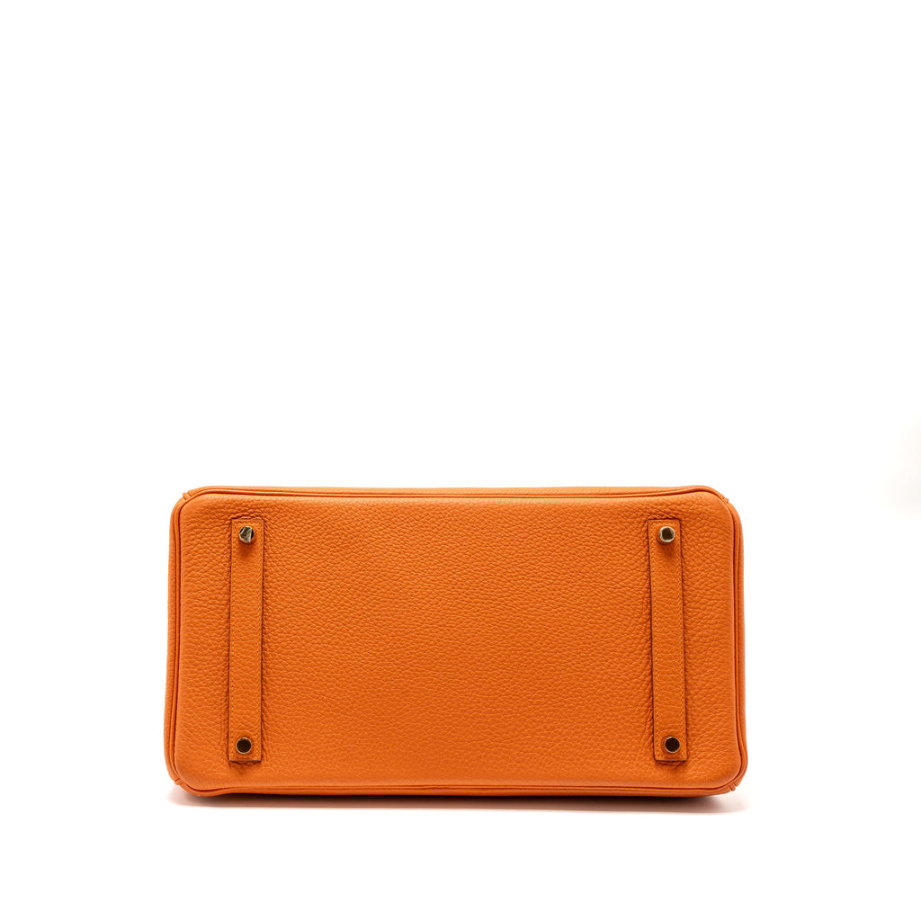 HERMES BIRKIN 35 TOGO ORANGE GHW