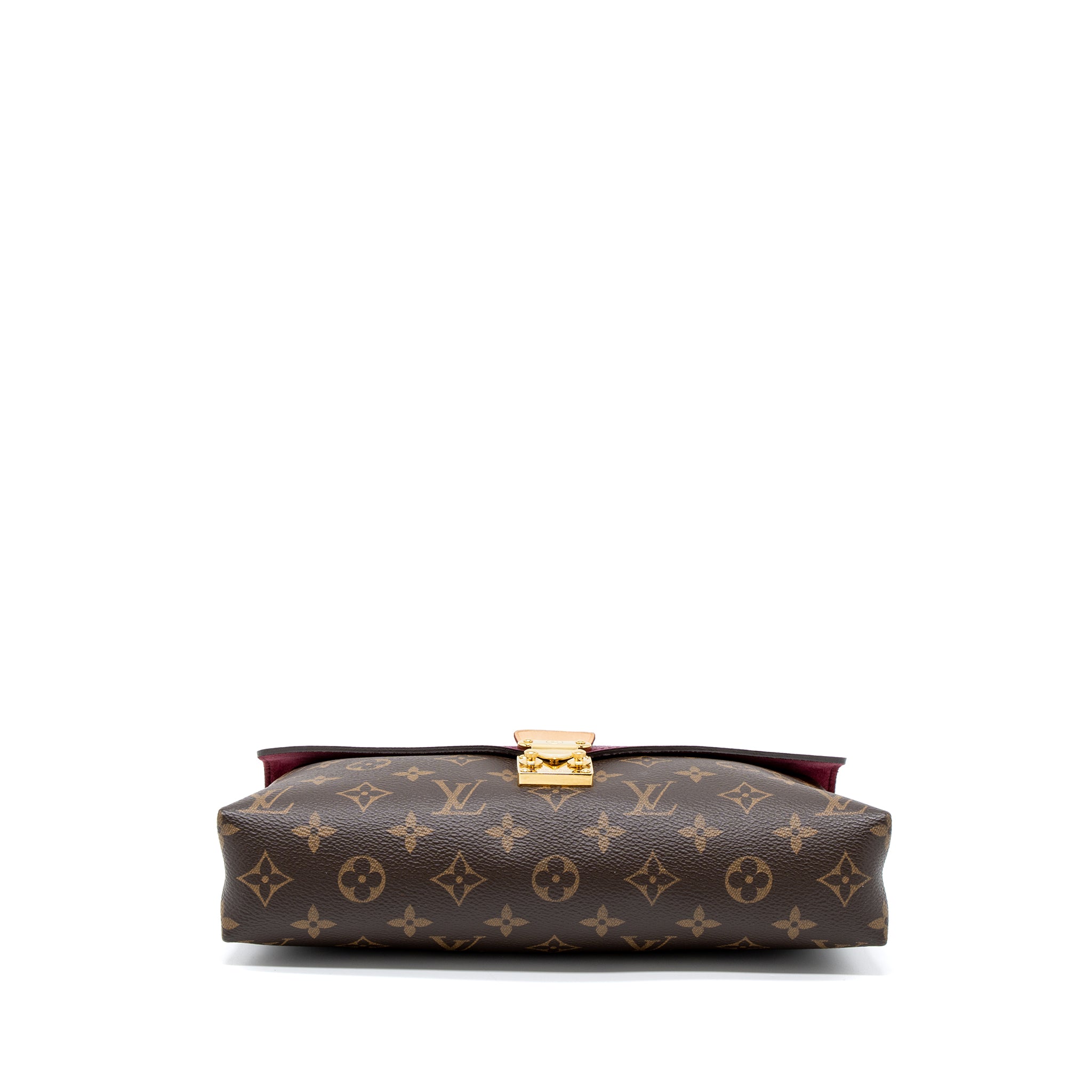 LOUIS VUITTON PALLAS CHAIN BAG MONOGRAM CANVAS/AURORE GHW