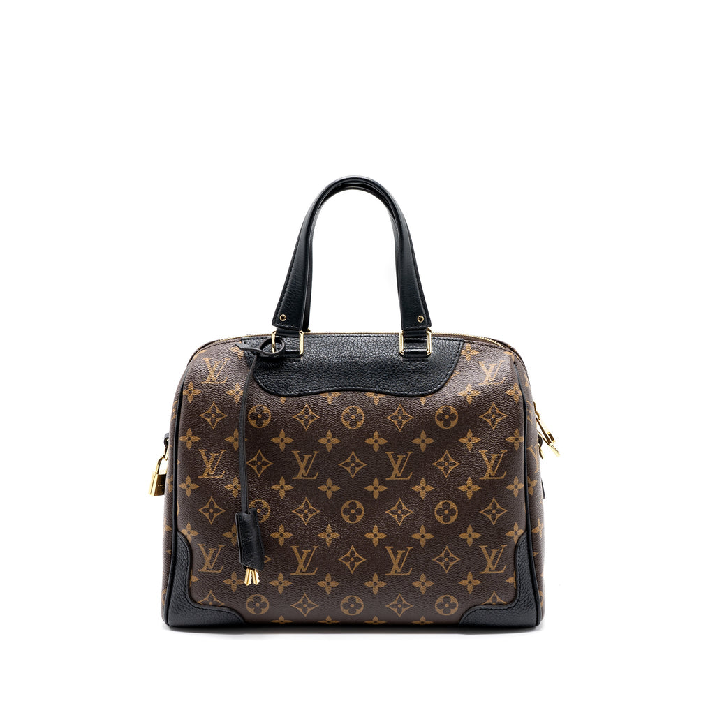 LOUIS VUITTON RETIRO BAG MONOGRAM CANVAS/ LEATHER GHW