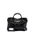 BALENCIAGA CLASSIC CITY BAG BLACK GHW