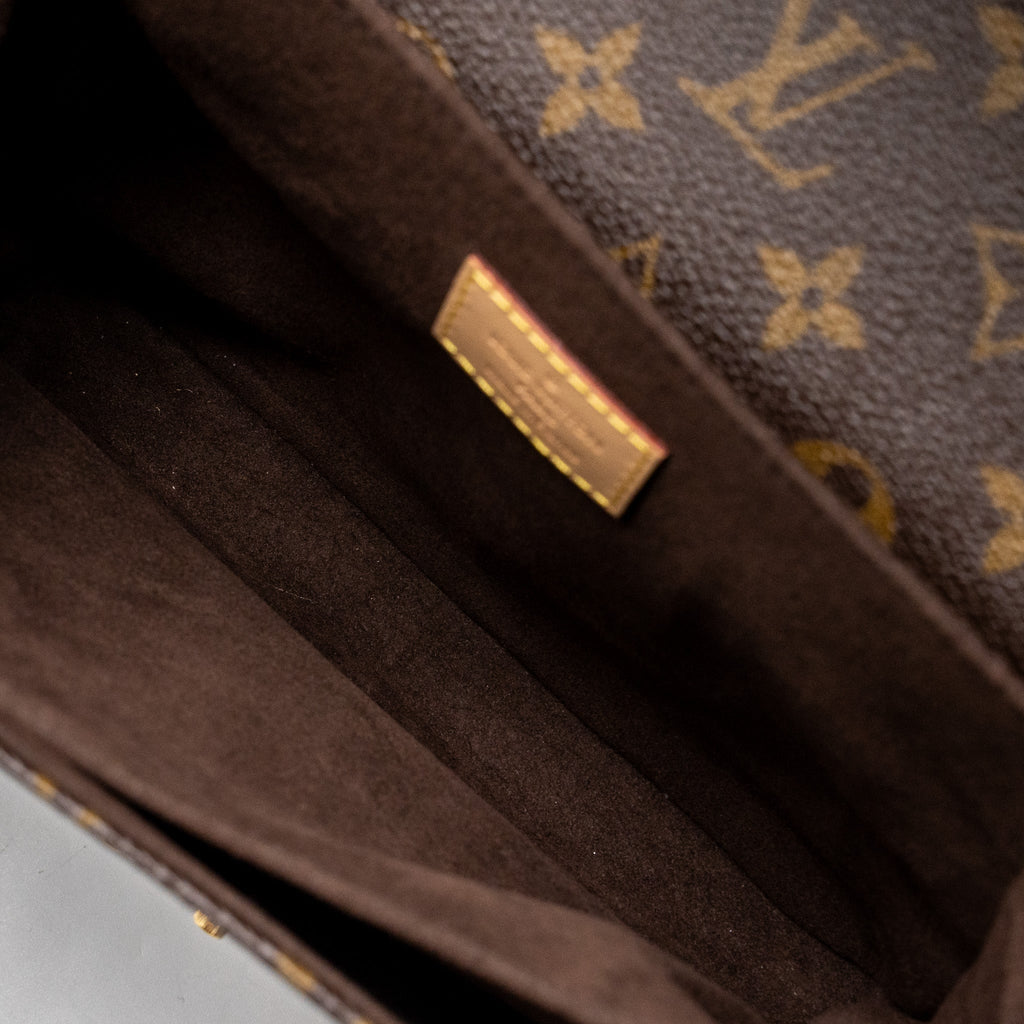 LOUIS VUITTON POCHETTE MÉTIS MONOGRAM CANVAS GHW