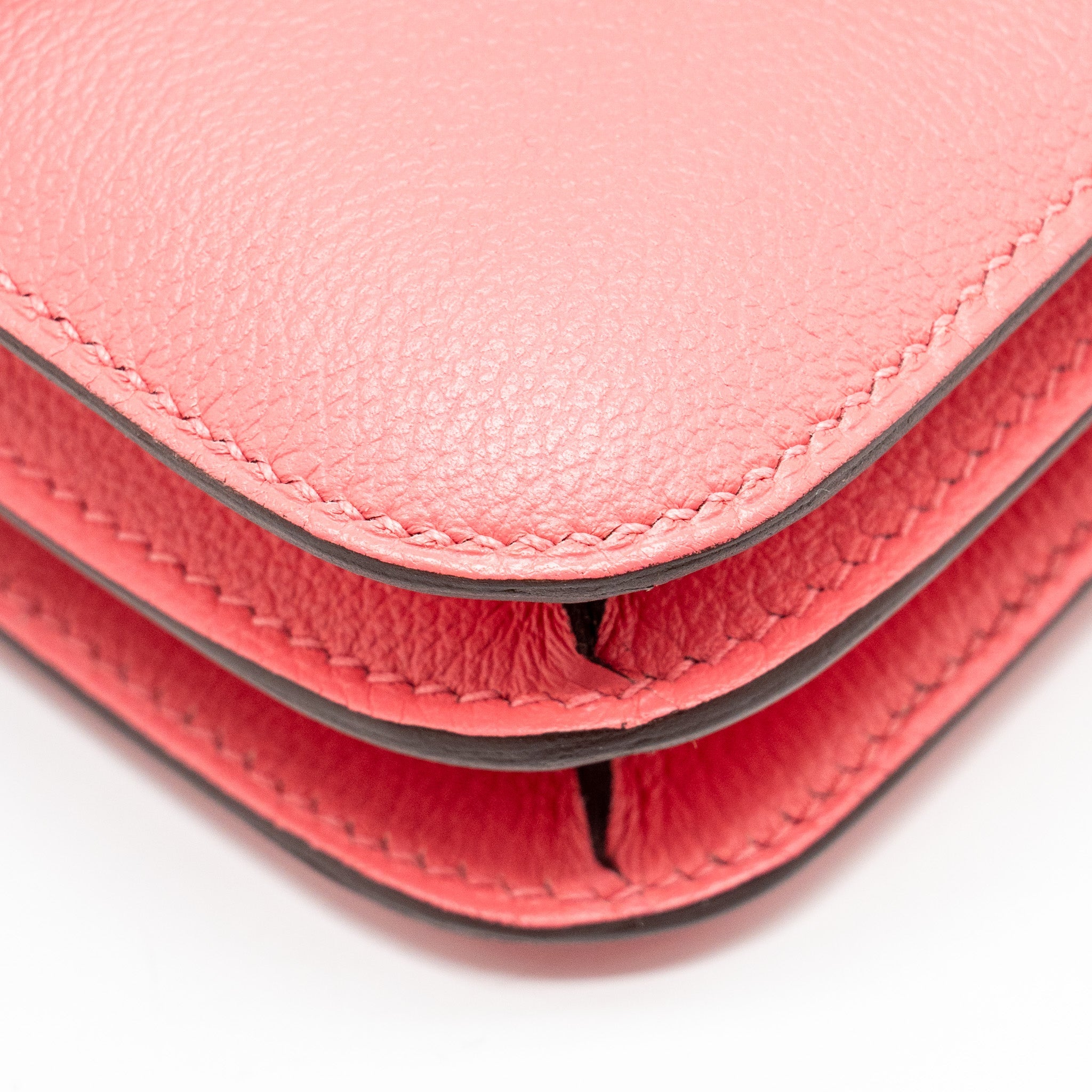 HERMES MINI CONSTANCE EVERCOLOR 8W ROSE AZALEE SHW