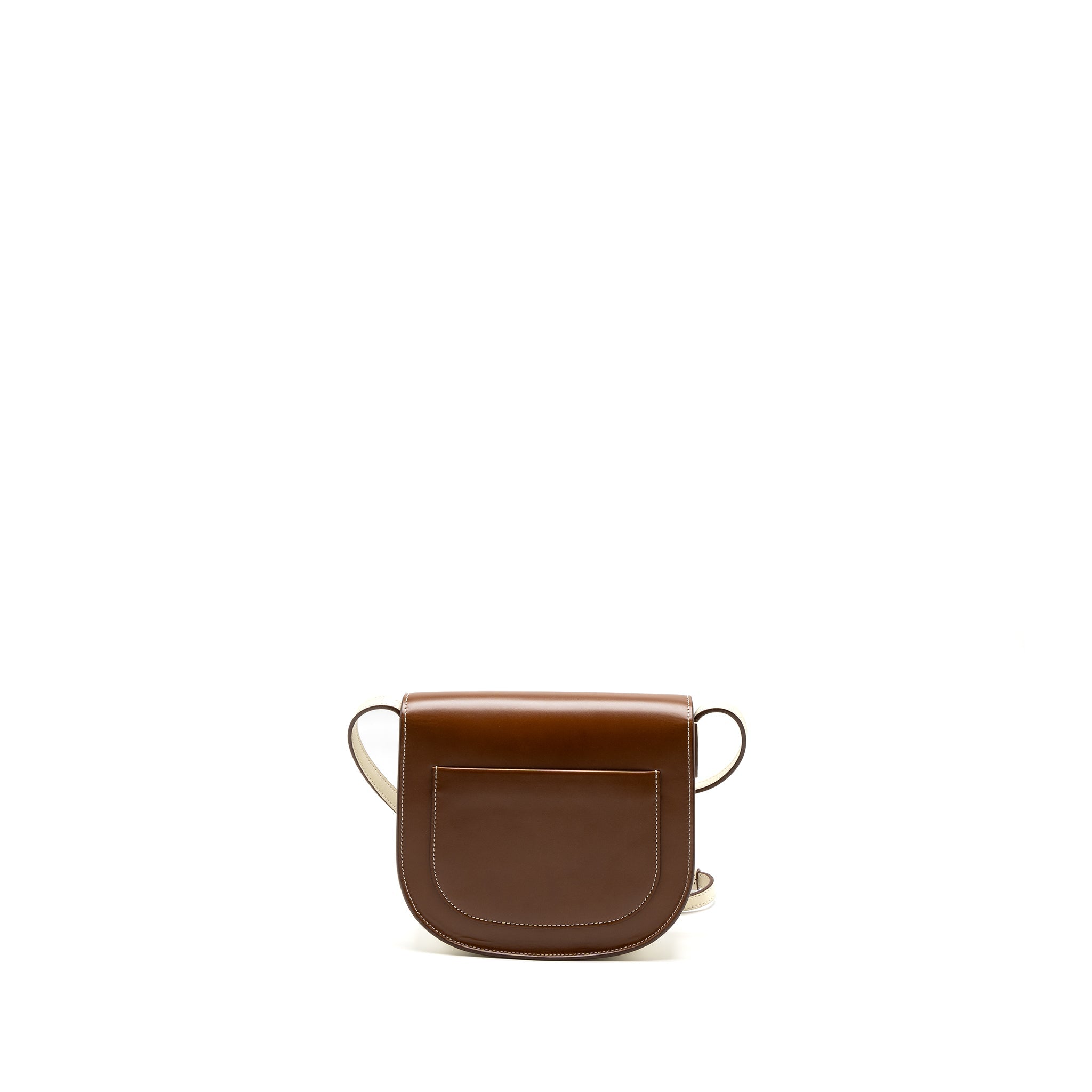 CELINE SMALL TROTTEUR BAG CALFSKIN BROWN/MULTICOLOUR GHW