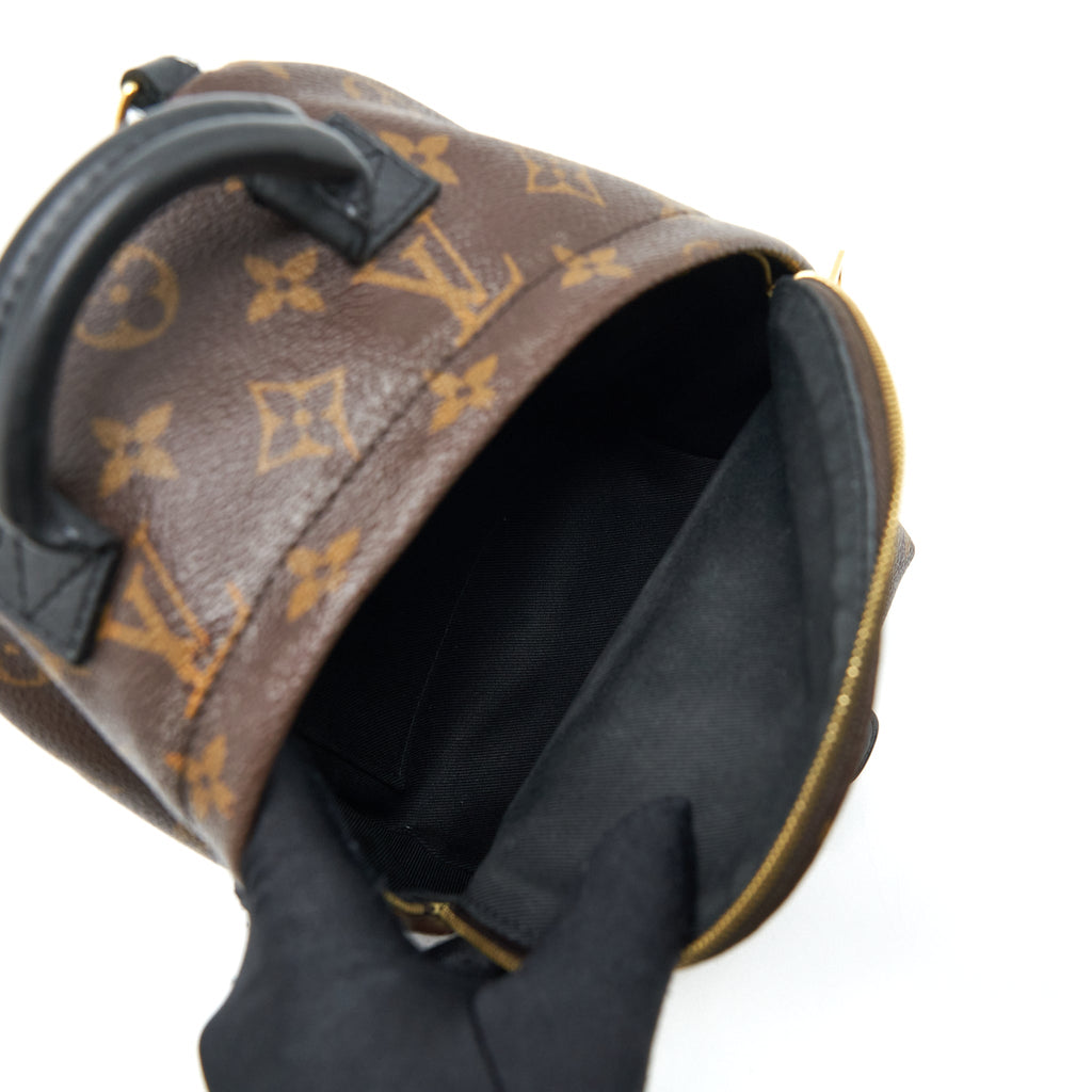 LOUIS VUITTON PALM SPRING MINI BACKPACK MONOGRAM CANVAS GHW