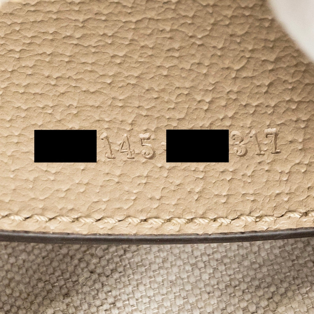 GUCCI OPHIDIA SMALL SHOULDER BAG GG SUPREME CANVAS BEIGE / WHITE GHW