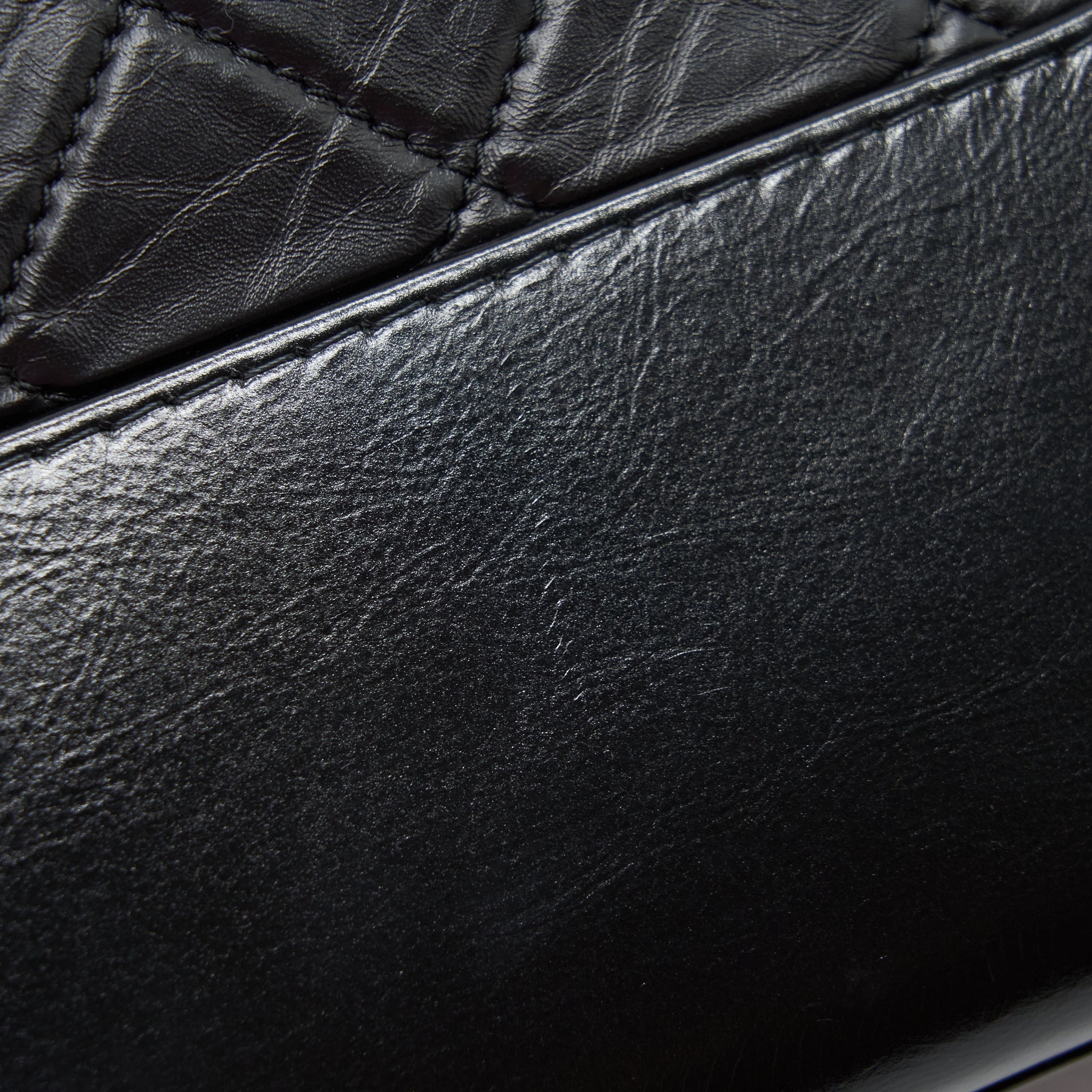 CHANEL MEDIUM GABRIELLE BAG CALFSKIN BLACK WITH MULTICOLOUR HARDWARE