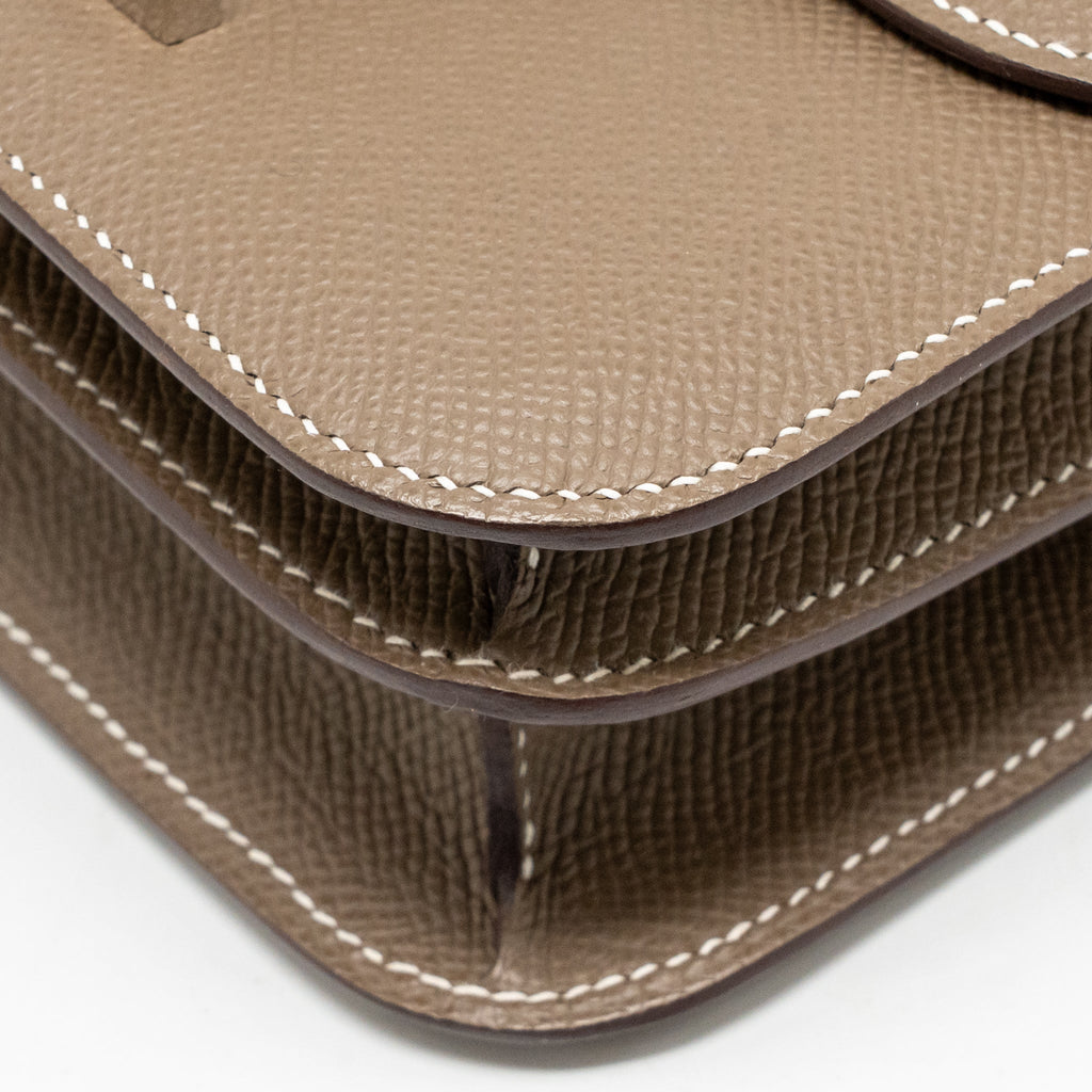 HERMES MINI CONSTANCE EPSOM ETOUPE SHW
