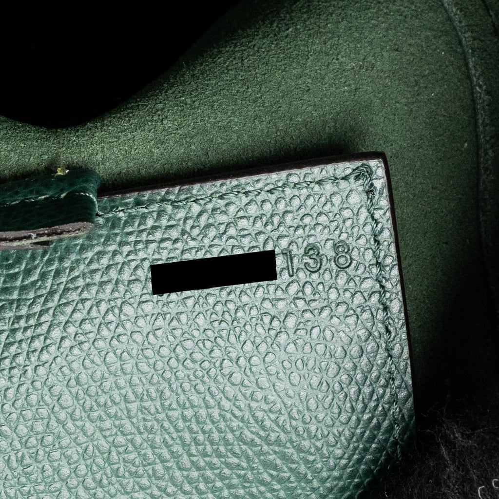 CELINE VERTICAL CABAS CALFSKIN GREEN / NAVY GHW