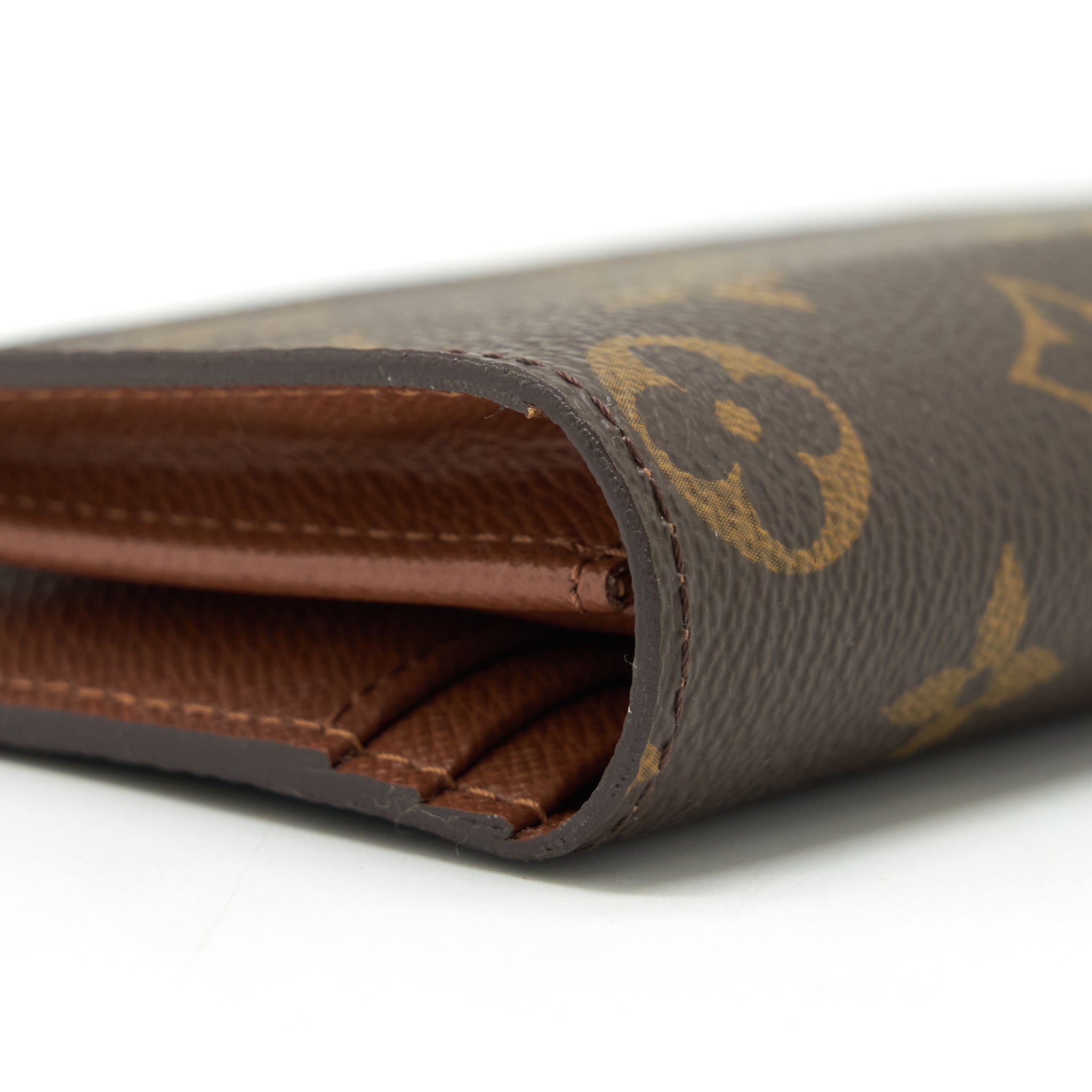 LOUIS VUITTON LONG WALLET MONOGRAM CANVAS GHW