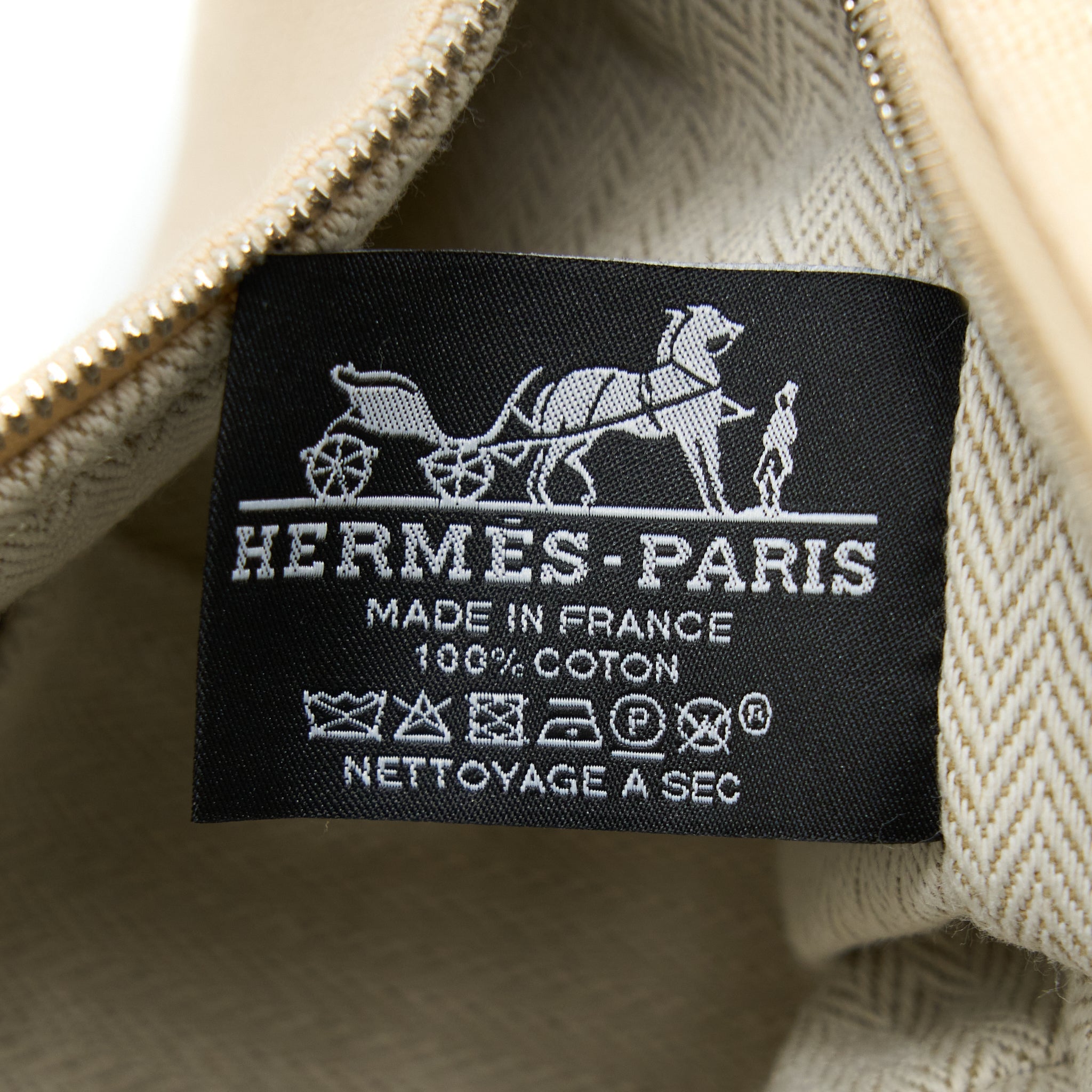 HERMES TROUSSE DE TOILETTE BRIDE A BRAC PM NATURAL SHW