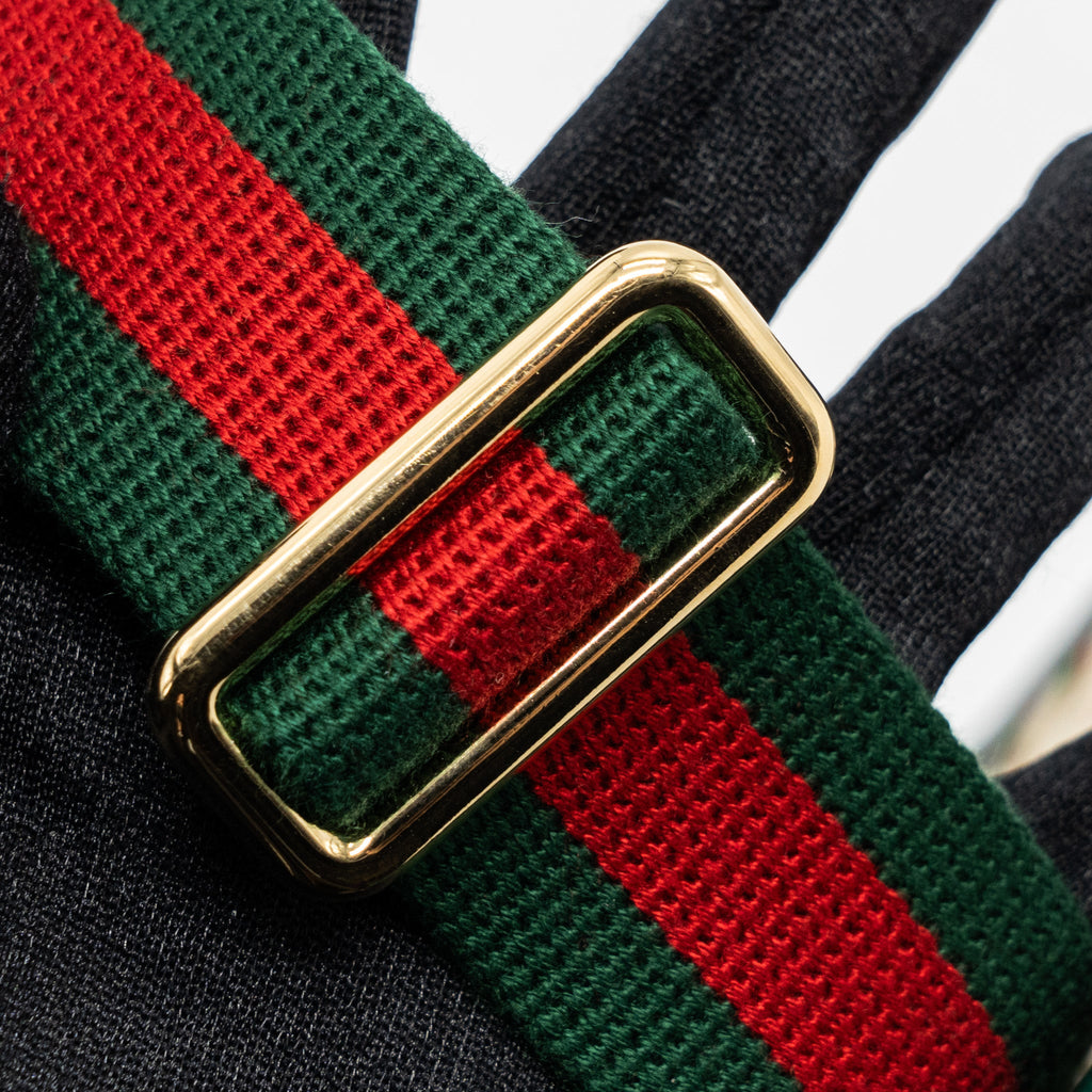 GUCCI BELT BAG CANVAS MULTICOLOUR GHW