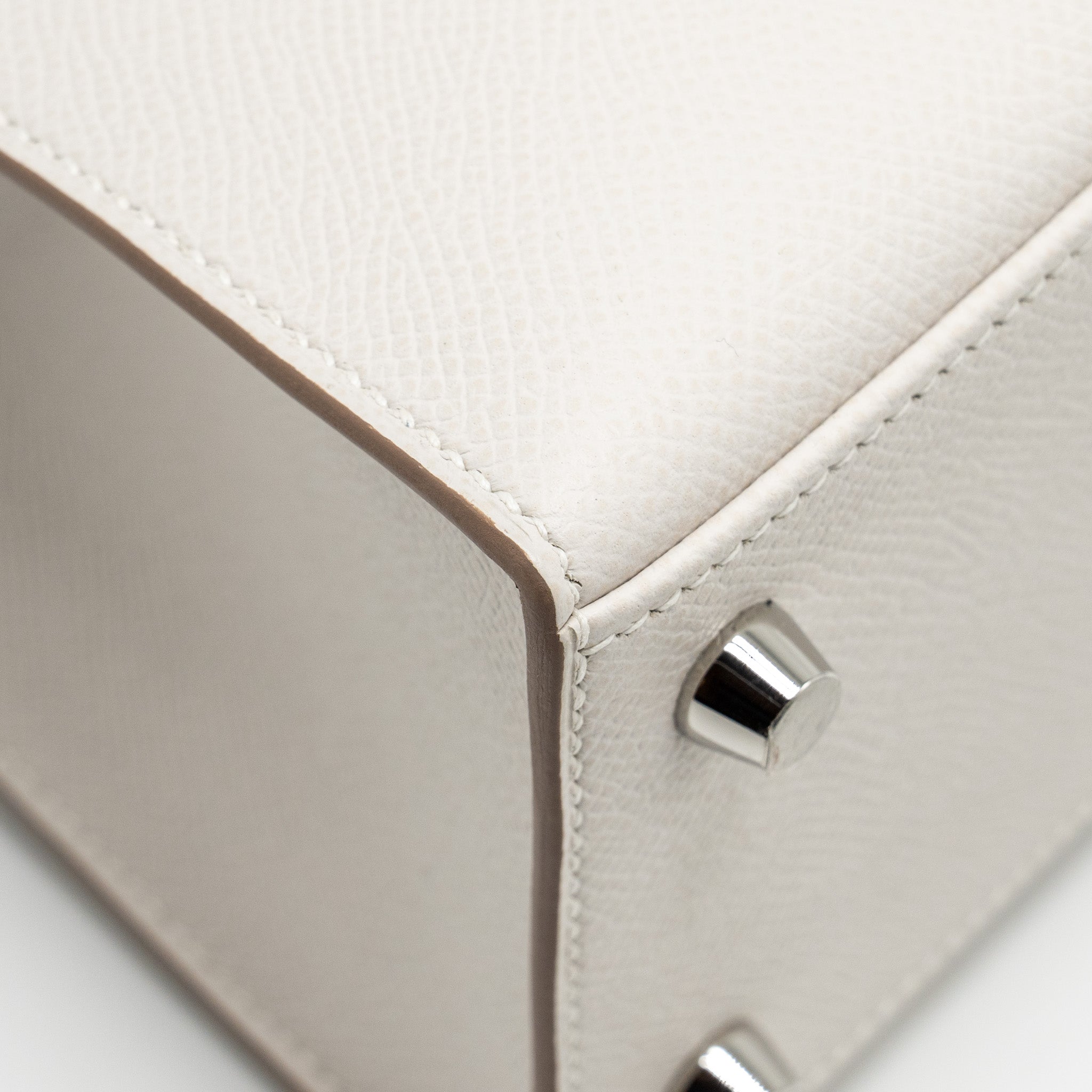 HERMES KELLY 25 EPSOM GRIS PALE SHW